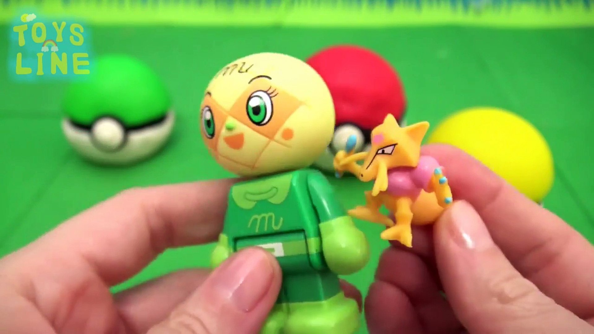アンパンマン アニメ おもちゃ ポケモン Pokemon Go モンスターボール ねんど びっくらたまご Play Doh Learn Colors Toysline Lufg7v85au Video Dailymotion