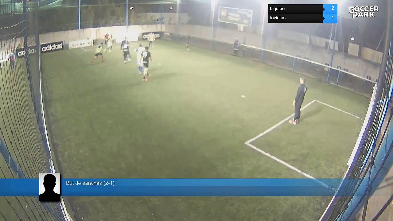 But de sanches (2-1) - L'quipe Vs Invictus - 13/02/17 20:30 - Hiver 2017: Promotion Lundi soir