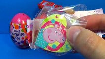 3 surprise eggs! Play Doh Disney Pixar Cars HELLO KITTY Peppa Pig unboxing eggs surprise For Kids