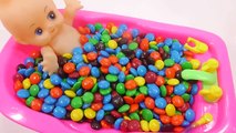 Skip To My Lou | DIY Learn Numbers Counting Colors Baby Doll Bath Time Surprise