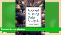 PDF [FREE] DOWNLOAD  Applied Missing Data Analysis (Methodology in the Social Sciences) Craig K.