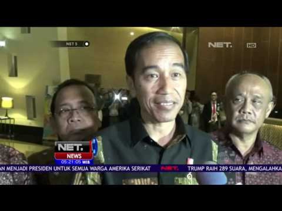 Presiden Jokowi Berikan Ucapan Selamat atas Kemenangan Donald Trump - NET5