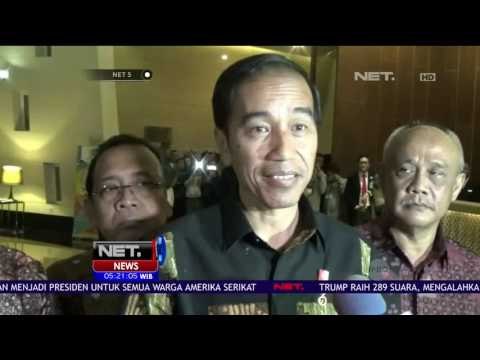 Presiden Jokowi Berikan Ucapan Selamat atas Kemenangan Donald Trump - NET5