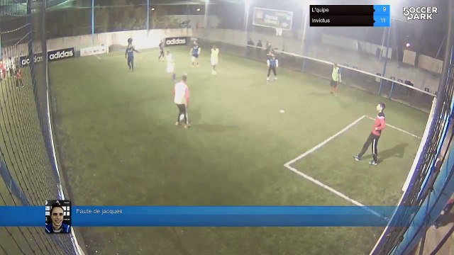 Faute de jacques - L'quipe Vs Invictus - 13/02/17 20:30 - Hiver 2017: Promotion Lundi soir