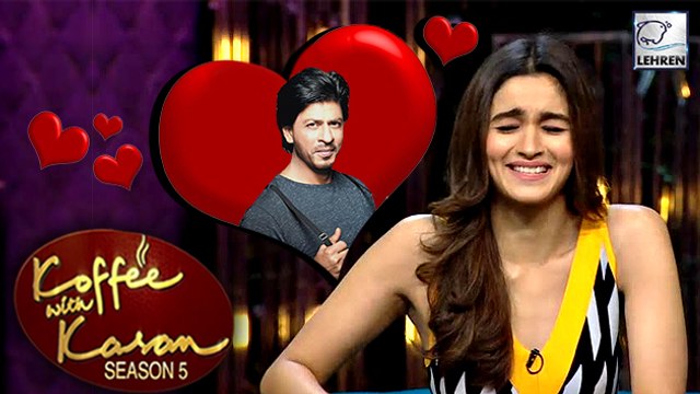 Alia Bhatt Wants To HOOK UP With Shah Rukh Khan | Koffee With Karan 5