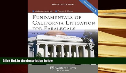 Descargar video: Kindle eBooks  Fundamentals of California Litigation for Paralegals, Fifth Edition (Aspen College)