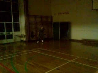 Bushy flips in school gym