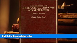 Kindle eBooks  Cases and Materials on International Litigation and Arbitration (American Casebook