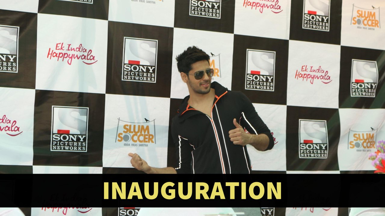Sidharth Malhotra Inaugurates National Inclusion Cup 2017