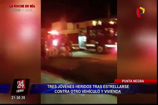 Punta Negra: vehículo choca en vivienda y afecta a otra unidad