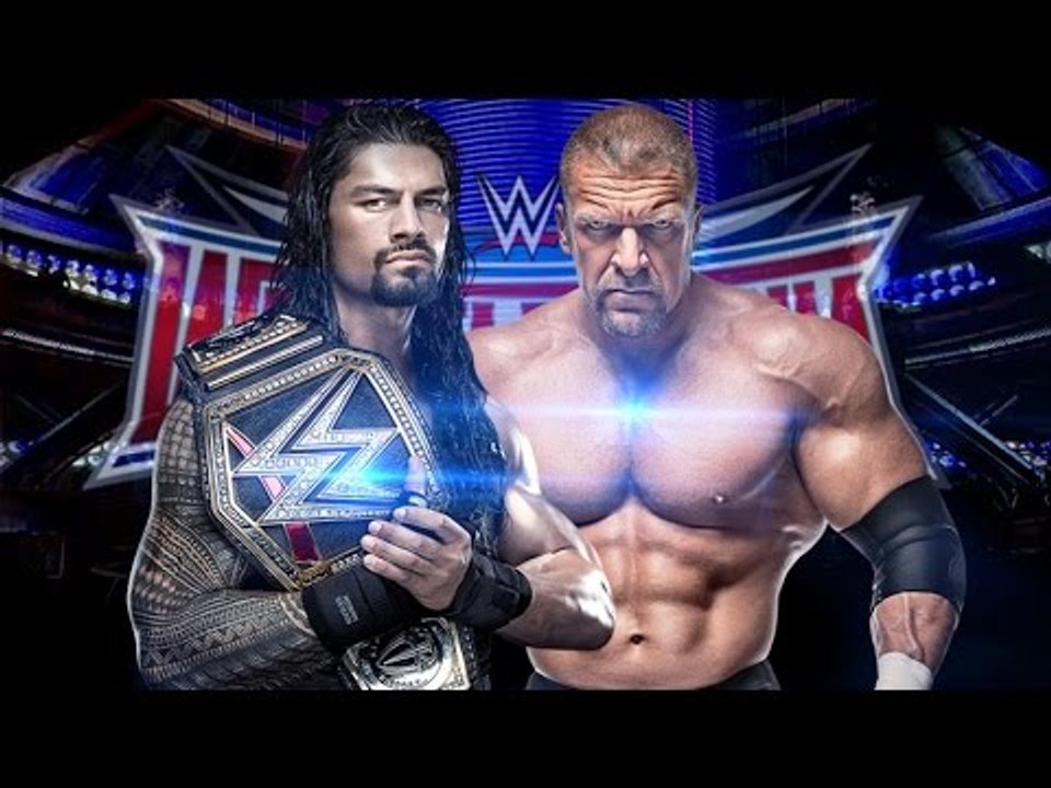 Roman Reigns vs Triple H - WrestleMania 32 (full match)