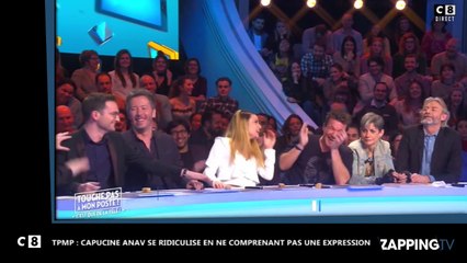 Capucine Anav - TPMP : elle se ridiculise, fou rire en plateau (vidéo)
