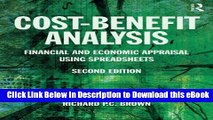 [Read Book] Cost-Benefit Analysis: Financial And Economic Appraisal Using Spreadsheets Kindle