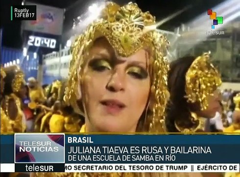 Brasil: escuelas de samba se preparan para carnaval de Río de Janeiro