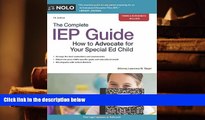 EBOOK ONLINE  The Complete IEP Guide: How to Advocate for Your Special Ed Child READ PDF