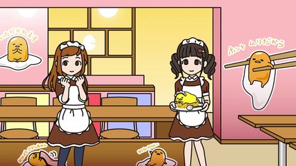 ぐでたまショートアニメ 第713話「もしもぐでたま メイドカフェ」（2_9放送）-5BpnprkT4P4