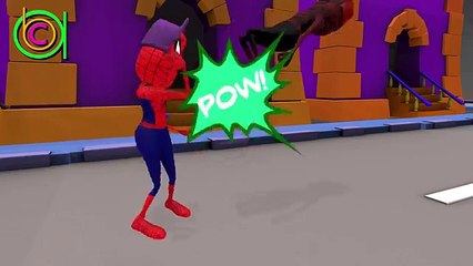 Spider-man Super-man Finger Family Plus More | Cartoon SuperHero Rhymes Songs Collection