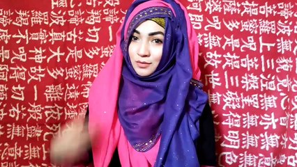REVIEW BEAUTY OBSESSED & Hijab Style with two Hijab