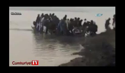 Göçmen teknesi böyle battı