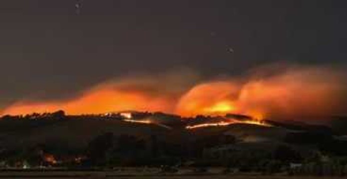 Firefighters Struggle to Contain Bushfires Burning Near Christchurch