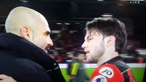 Pep Guardiola With An Emotional Gesture To Harry Arter!