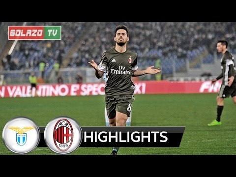Lazio vs AC Milan 1-1 ● All Goals Highlights ● Serie-A ● 13 02 2017 [HD]