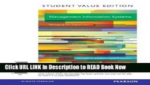 [Popular Books] Management Information Systems, Student Value Edition (13th Edition) FULL eBook
