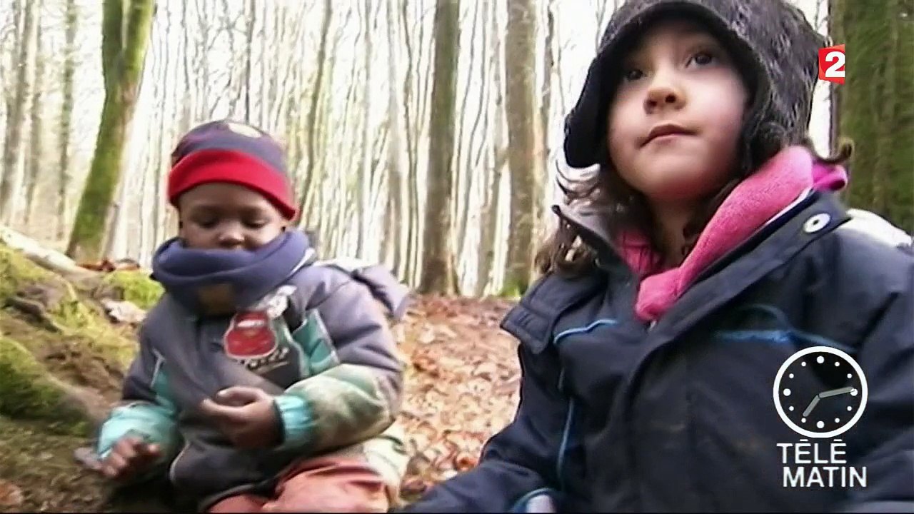 Sans frontières - Luxembourg : une école maternelle s’est installée dans une forêt
