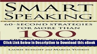 DOWNLOAD Smart Speaking: Sixty Second Strategies Online PDF