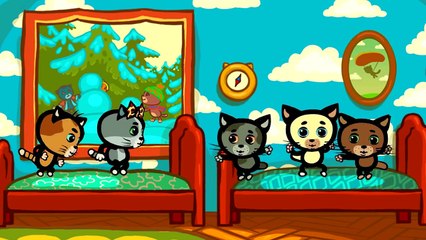 Five Little Kittens  Kids Songs With Lyrics For Babies _ Three Kittens _ Nursery Rhymes-sxsWPVFlFkU