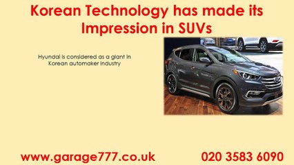 Korean Technology has made its Impression in SUVs