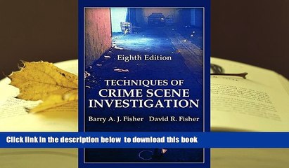 Télécharger la video: PDF [FREE] DOWNLOAD  Techniques of Crime Scene Investigation, Eighth Edition (Forensic and Police