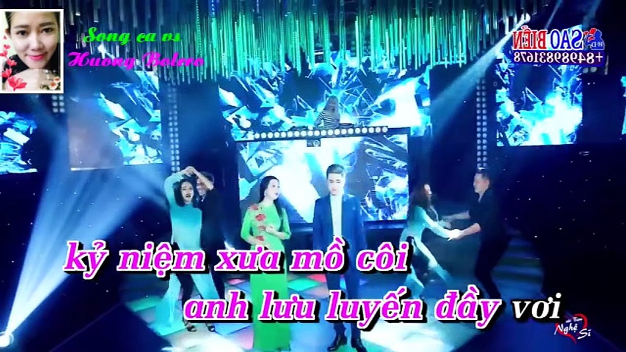 [Karaoke Remix] Người Phu Kéo Mo Cau_Song ca với Huong Bolero