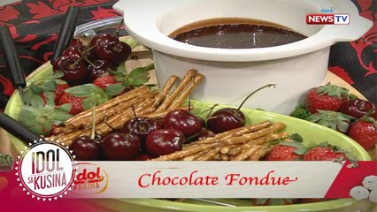 Idol sa Kusina: Chocolate Fondue
