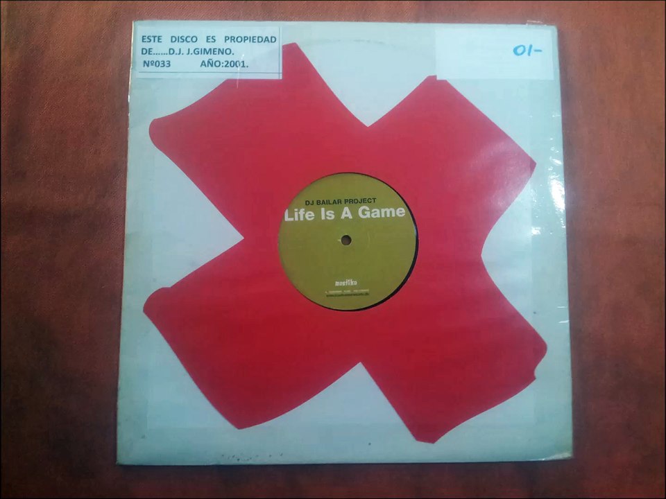D.J. BAILAR PROJECT.(LIFE IS A GAME.(LOST WITNESS REMIX.)(12''.)(2001.)