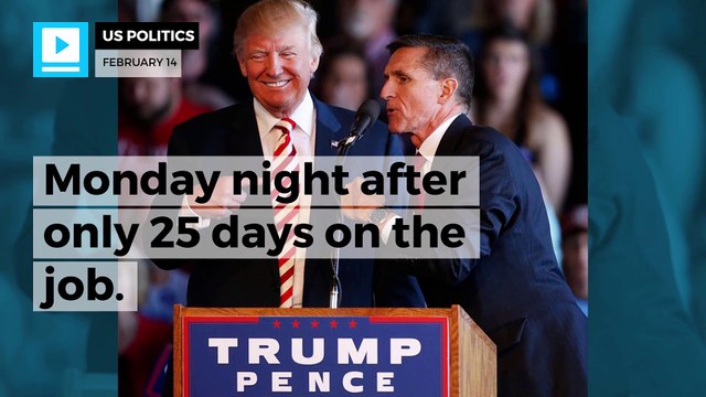 National adviser Michael Flynn resigns amid Russia scandal