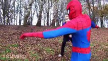 Spiderman vs Joker In Real Life! Superhero Fun Battle Movie Joker Pie Face | SHMIRL