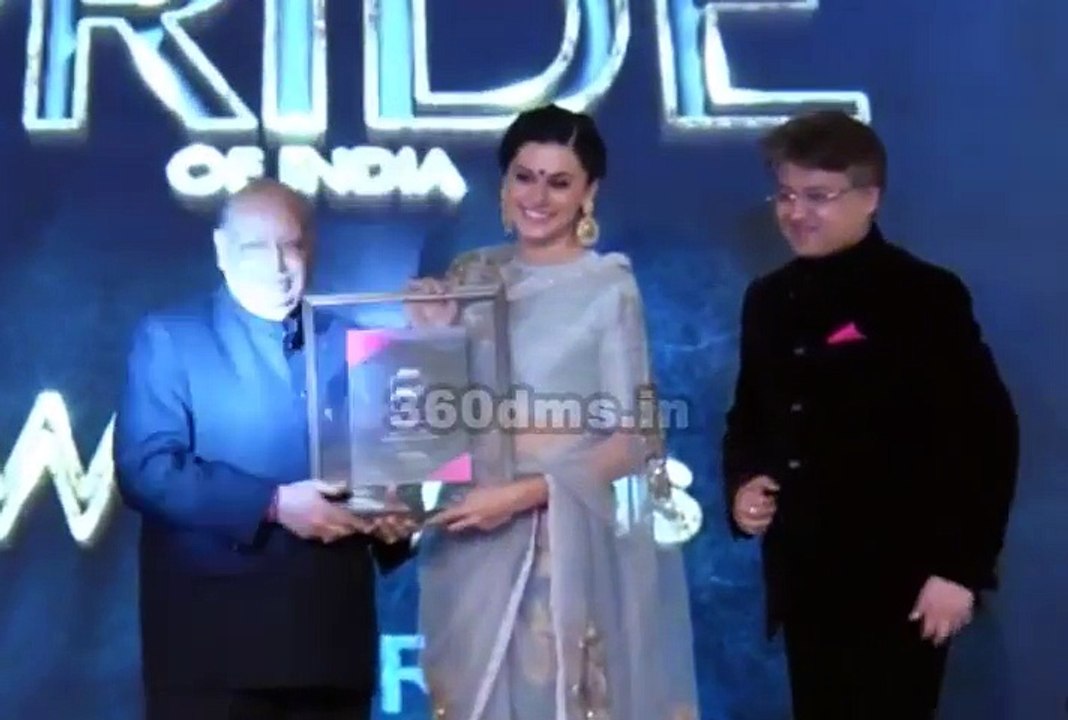 Pride of India Awards Fashion Show With Bollywood Celebs _ Anupam Kher, Shriya Saran, Taapsee Pannu