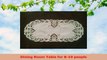 Table Runner with Ivory Lace Insets and Ivory Fabric Size 70 x 15 inches 445336c9