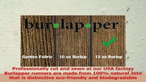 Burlapper Burlap Runner Natural Frayless Edge 12 x 120 3Pack 10 Yards dc11a3b2