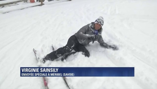 Sjt Le ski-joering, plaisir du ski et de l'équitation