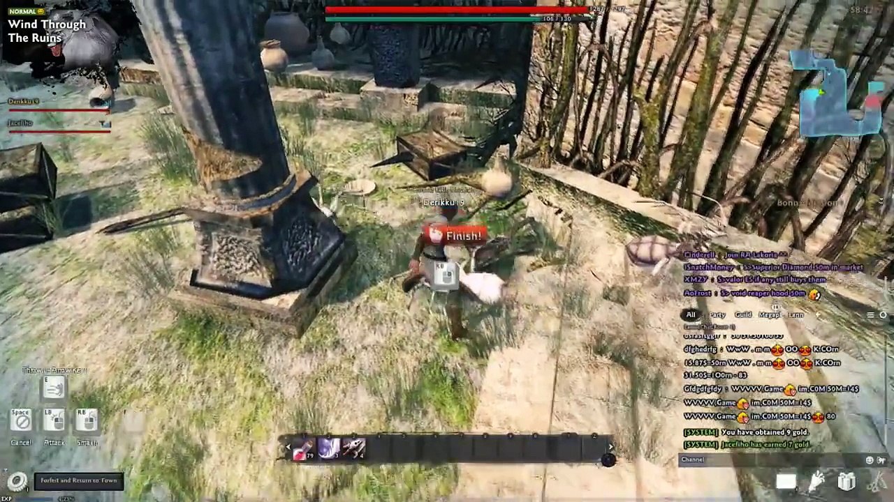Derikku vs Vindictus (BRUTAL A$$ SH%T)