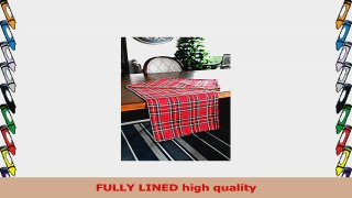 Christmas Table Runner Red Plaid Runner Fully Lined 125 x 108 Red Plaid 5b3ad31f