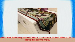 Table Runner and Placemats Letool Cotton Soft Tapestry Table Runner cloth and Placemats 9bcaa6c6