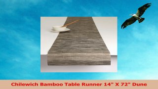 Chilewich Bamboo Table Runner 14 X 72 Dune 22ac10ad