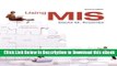 [Read Book] Using MIS, (SVE) Value Pack (includes Microsoft Office Excel 2007 in Business and