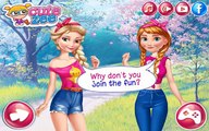 Elsa and Anna Easter Fun - Frozen Sisters Dress Up Game - Decorating Eggs Game For Kids