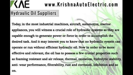 ENI Hydraulic Oil Suppliers