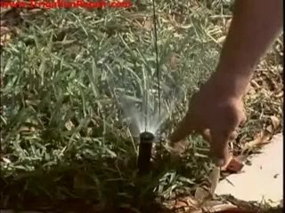 Irrigation PVC Pipe Repair