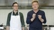 Gordon Ramsay Challenges Amateur Cook to Keep Up with Him